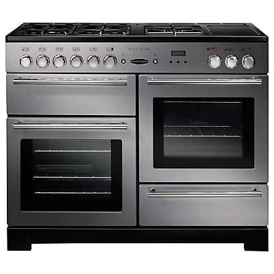 Rangemaster Platinum 110 Dual Fuel Range Cooker Stainless Steel Rangemaster Platinum 110 Dual Fuel Range Cooker Stainless Steel